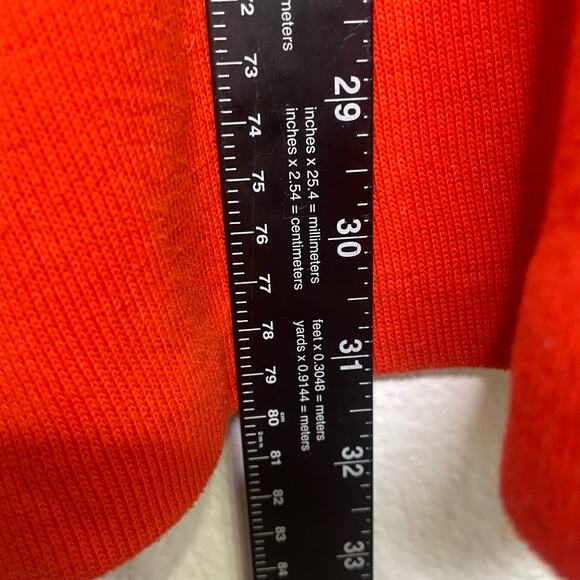 Polo by Ralph Lauren Mens Sweater Size XXL Orange 1/2 Zip Up Pullover Knit - Picture 4 of 16